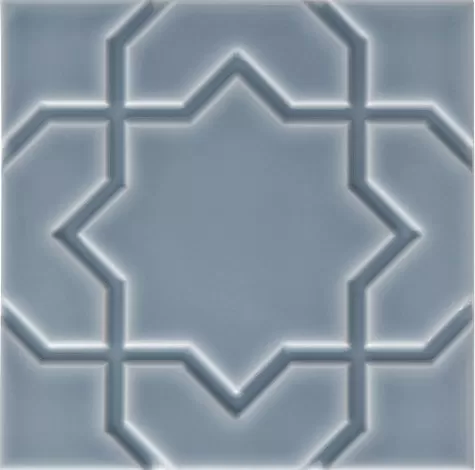 Плитка ADNE4150 LISO STAR STORM BLUE 15x15