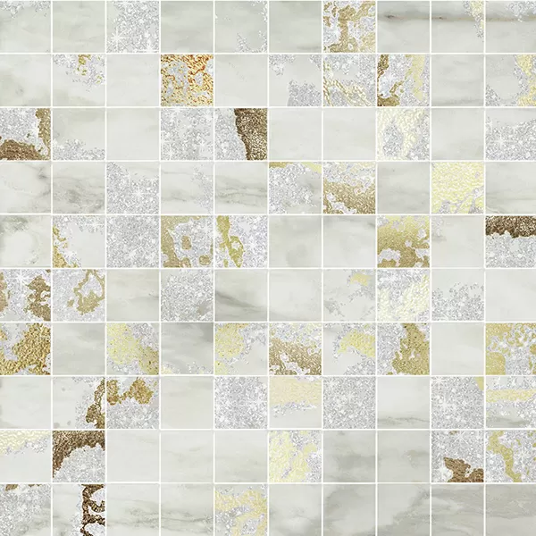 Мозаика MQSG Venus Mos.Q.Solitaire Mix Lapp. Grey tess. 30x30 (2.9x2.9)