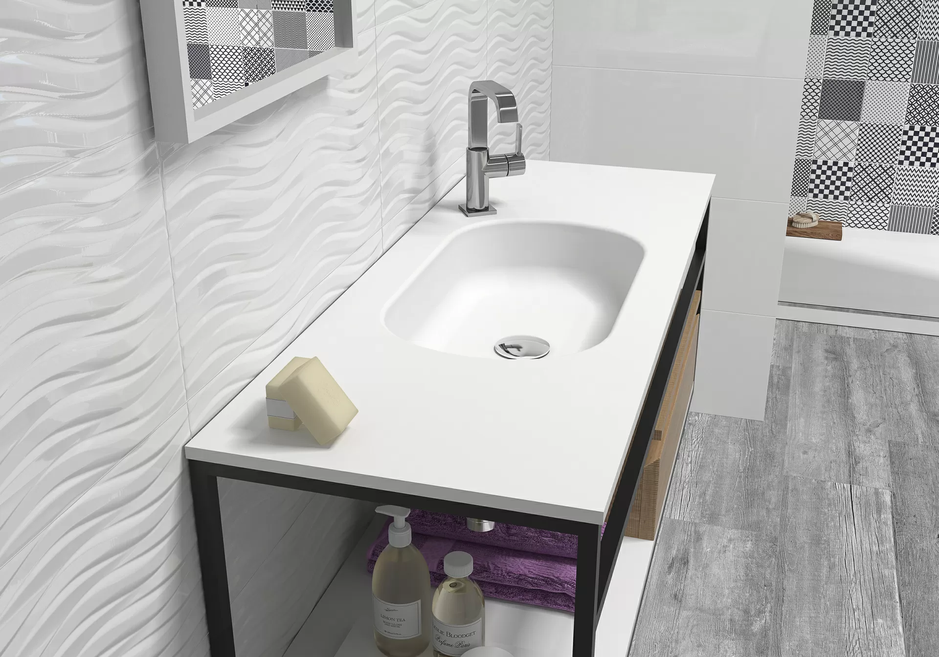 Плитка DECOR HEXATILE MULTICOLOR 30*60