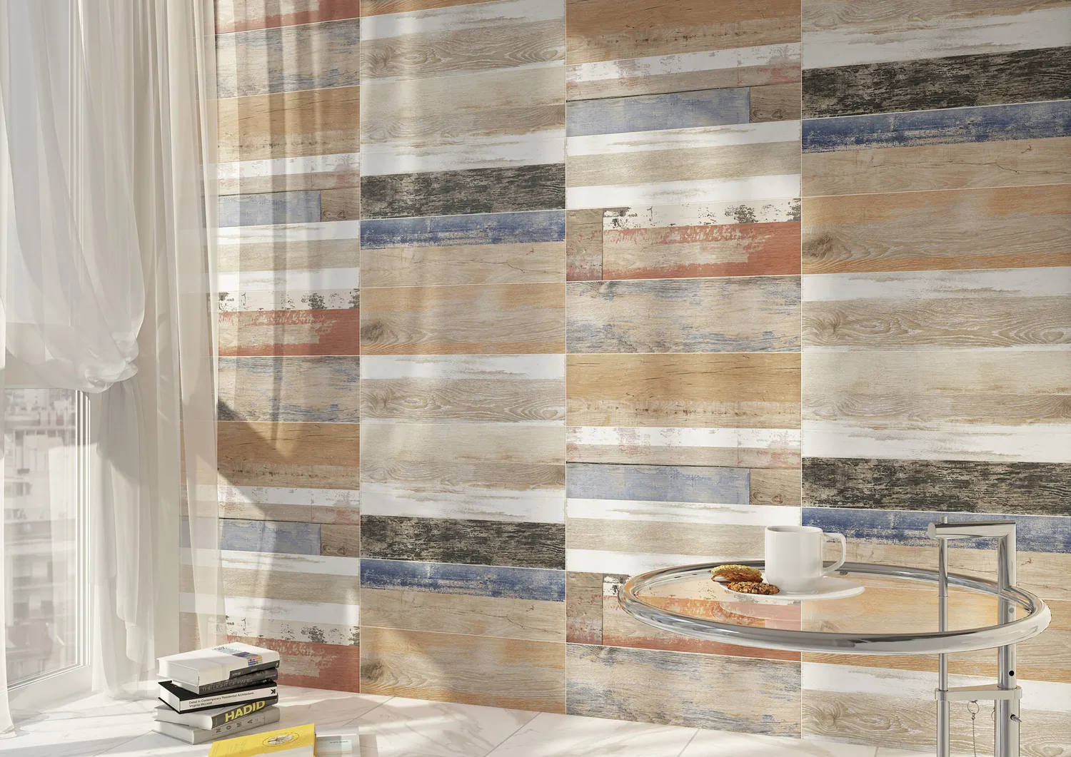 Керамогранит C-CL4M452D Colorwood многоцветный 18,5x59,8