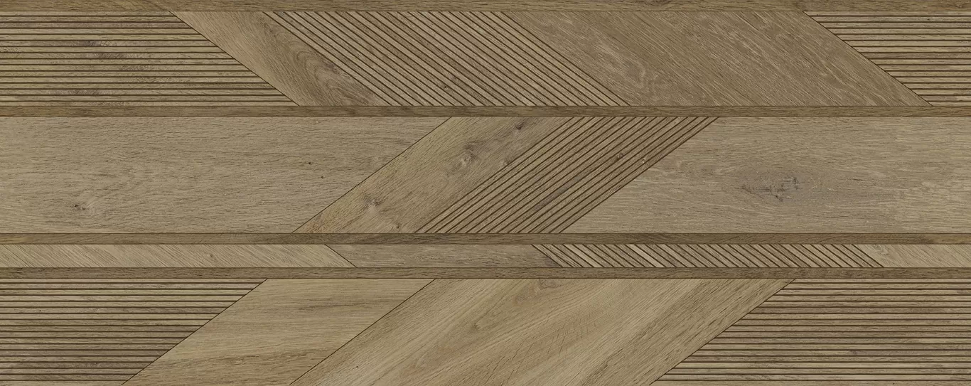 Плитка 100337338 Gent Arrow 3D Roble 59,6x150