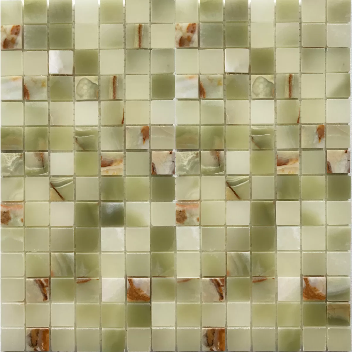 Мозаика JMST21205 Green Onyx 30.5X30.5