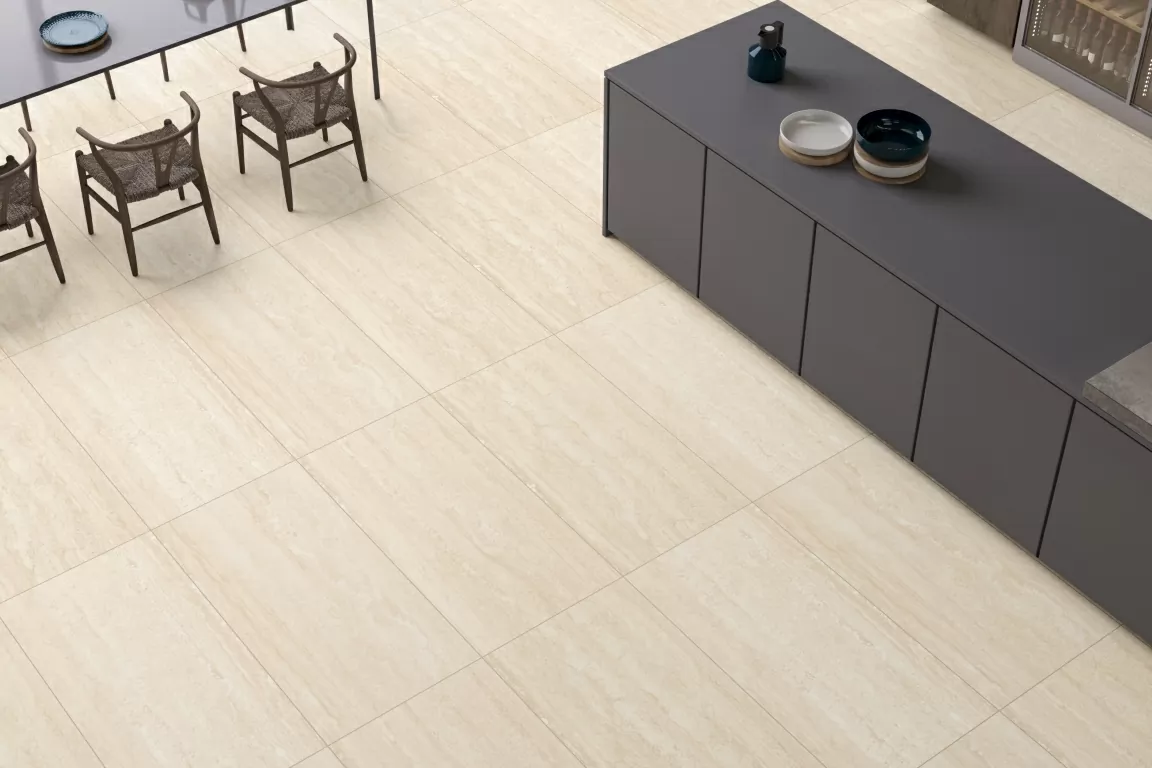 Керамогранит ETSTN1232MT60120 Travertine Crema Matt 60x120