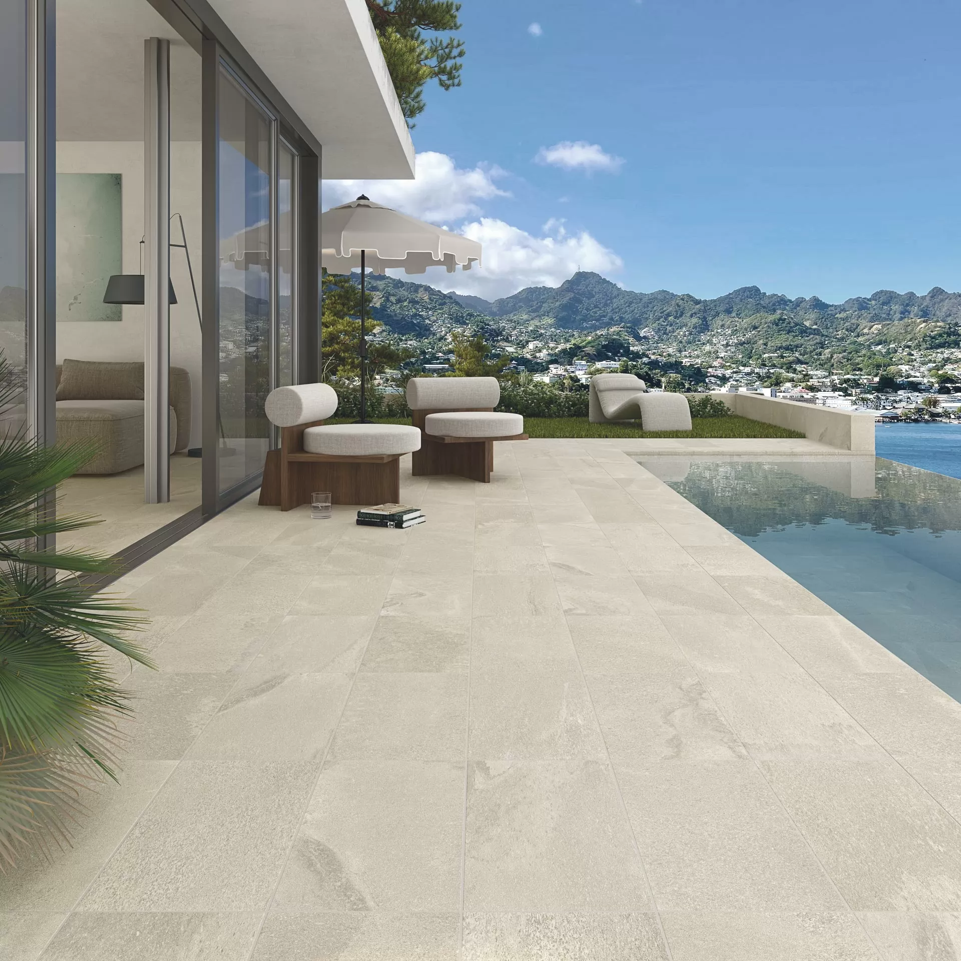 Мозаика 42WJ Mosaico Sanur Grafito Antideslizante R11 30x30