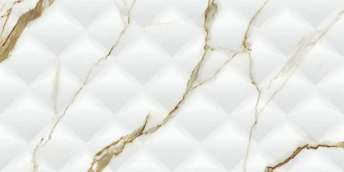 Плитка LE63063A-F50 Bianco Carrara Oro Monticulo Rectificado 30х60