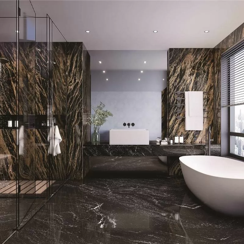 Керамогранит MN728CP271206 Galaxy Black Polished 6mm 120x120