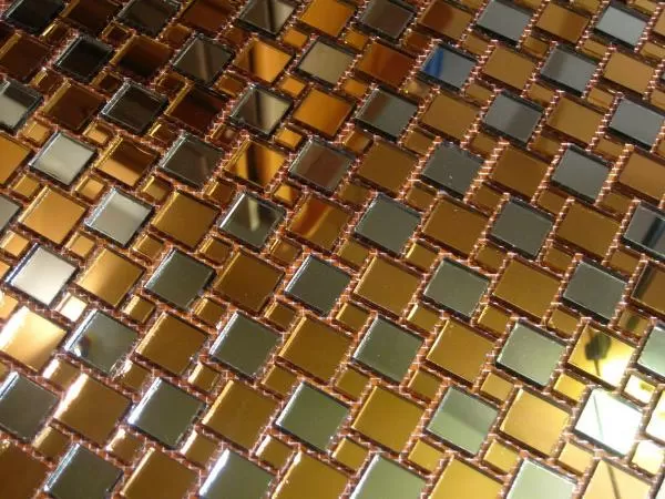 Мозаика GD20-2 Мозаика зеркальная на сетке (2x2+1x1) 30.9x30.9