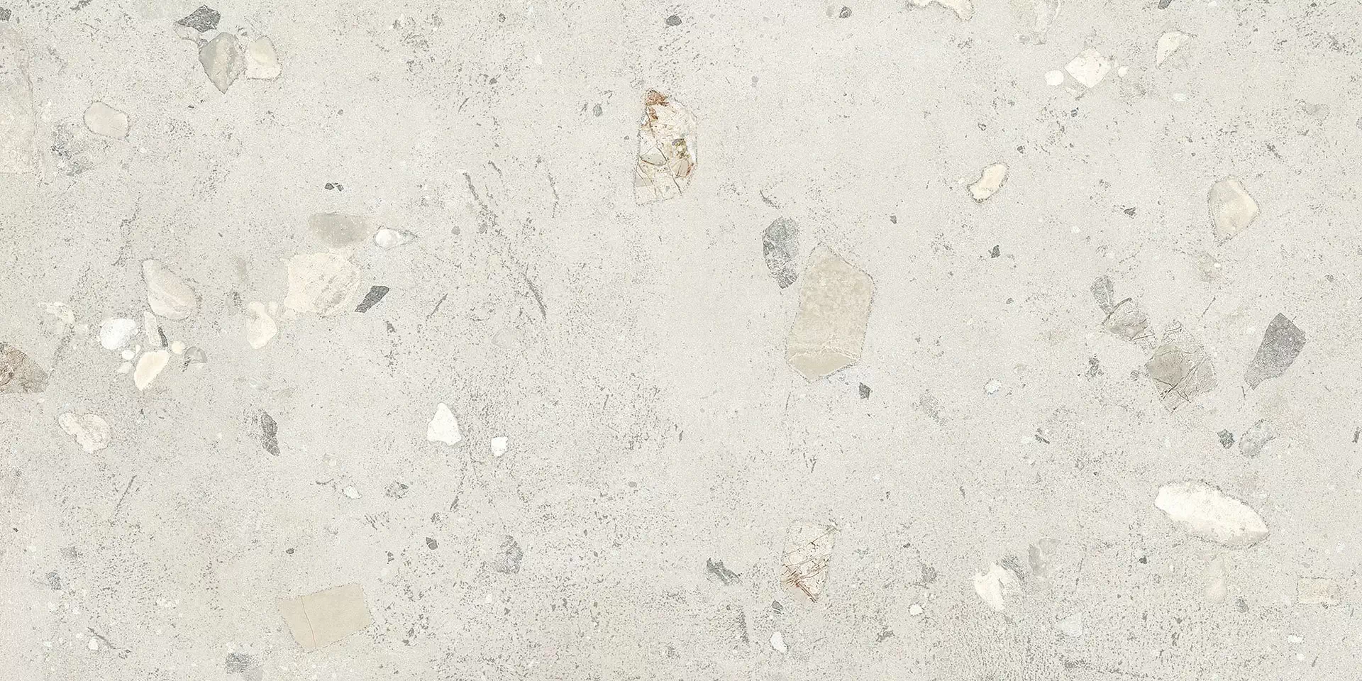 Керамогранит FL01BAC I Cementi White Ciottolo SQ. RealUp/StrideUp 60x120