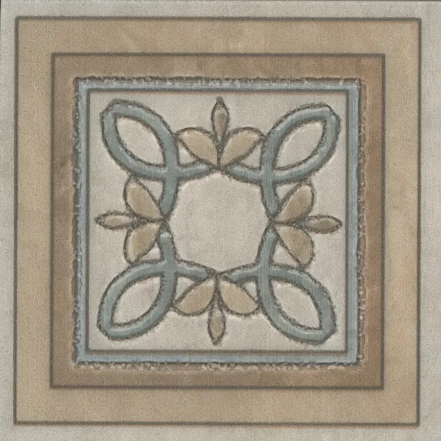 Керамогранит DC/A36/SG606220RL Декор Эвора глянцевый 9,6x9,6x0,9