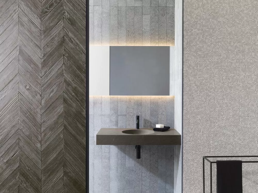 Керамогранит L241713831 Amsterdam 2D Hexagon Grey 19x19