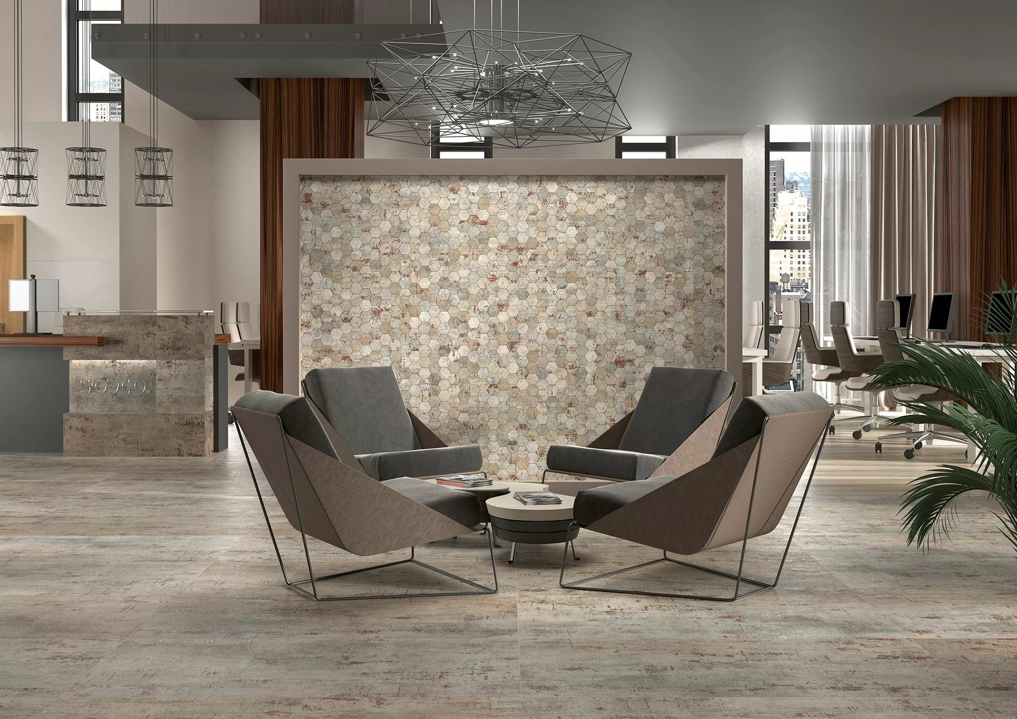 Керамогранит METAL SEAGREEN 60*120