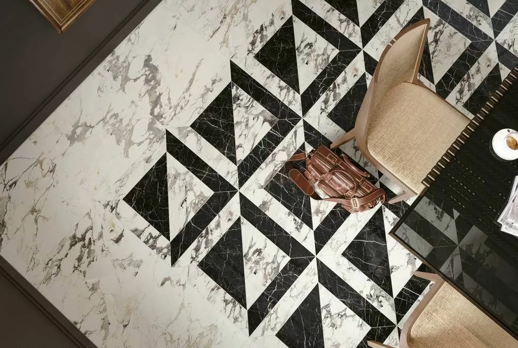 Керамогранит 610010001963 Allure Imperial Black Rett/Аллюр Империал Блек Рет 60х60