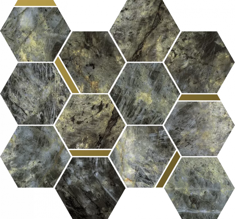 Мозаика 620110000228 Stellaris Madagascar Dark Mosaico Chic Nat 28.3x32.8