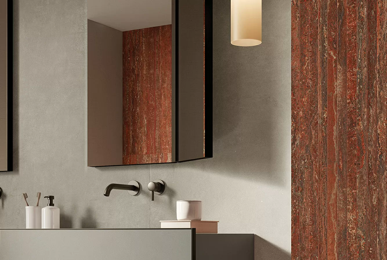Керамогранит TR04BA I Travertini Beige Cross Cut SQ. 60x120