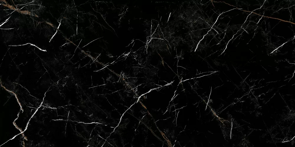 Керамогранит 17442 Nero полированный HG черный ректификат 60x120