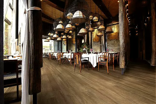 Керамогранит Amarcord Wood Piombo 15x100