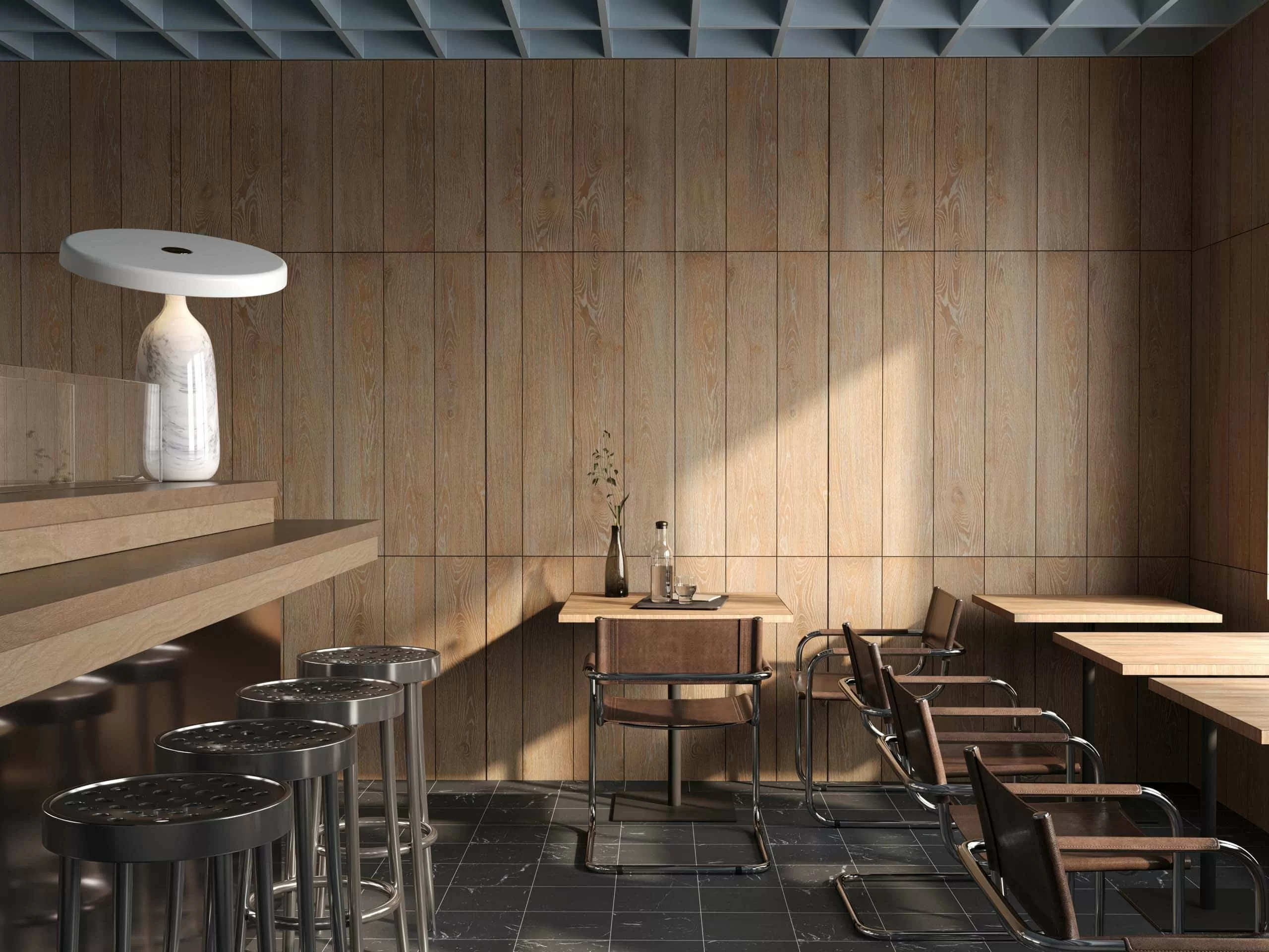 Керамогранит Плинтус KW00 Kraft Wood Nordic структурированный 7x60