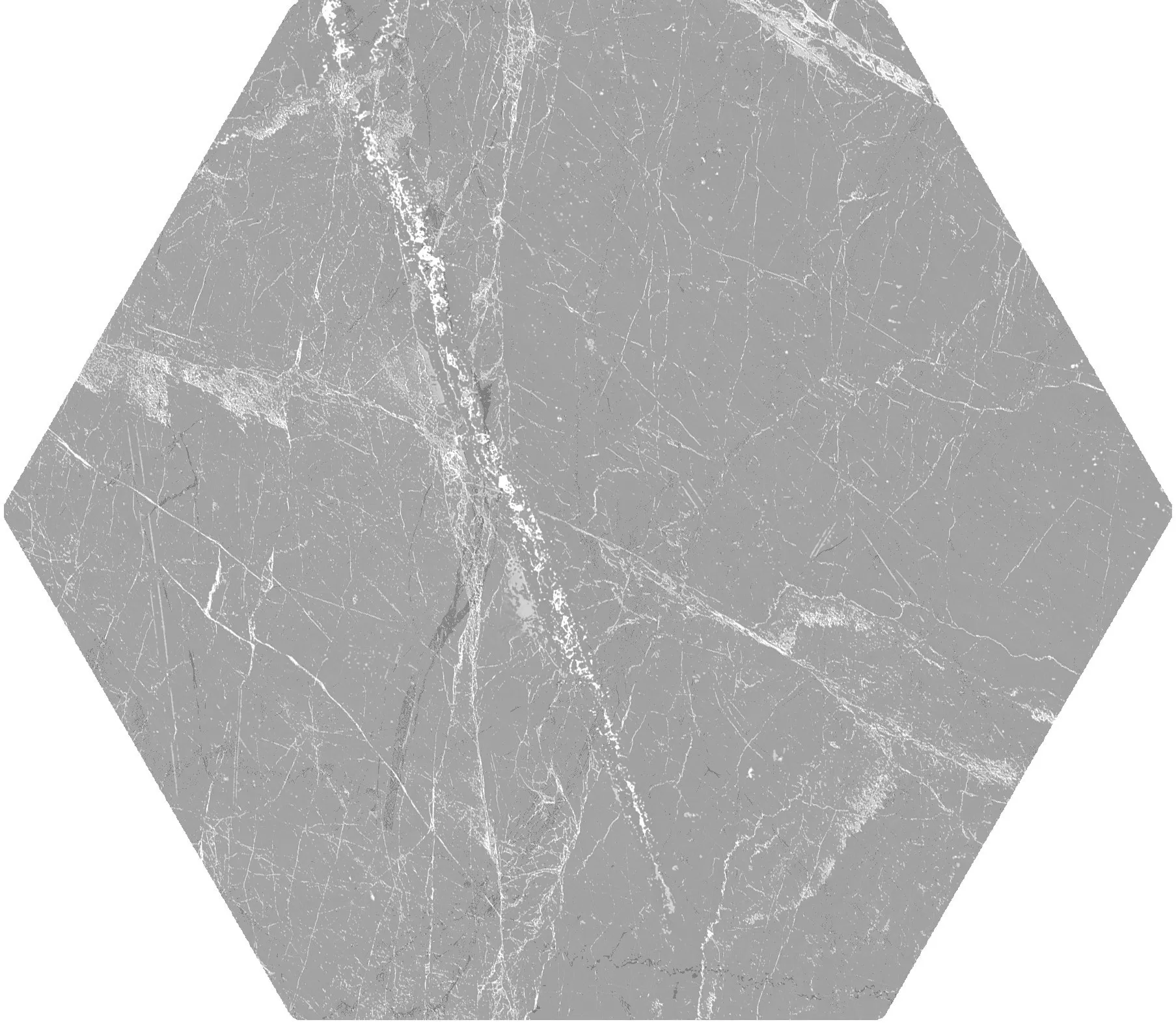 Керамогранит Cosmo Hex Silver 20x24