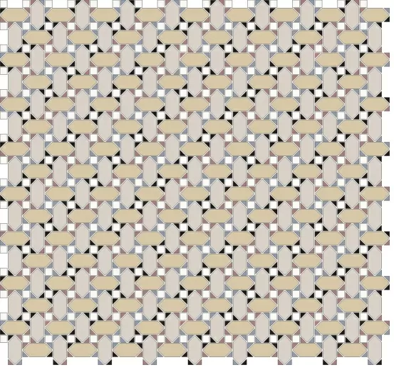 Керамогранит Фон 1 Ясмин (35/10/14/08/01/19) 43.8x21.9