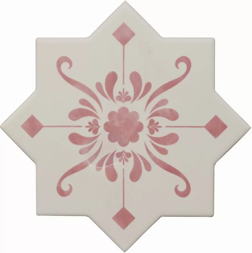 Керамогранит Becolors Star Dec. Stencil Coral 13.25х13.25