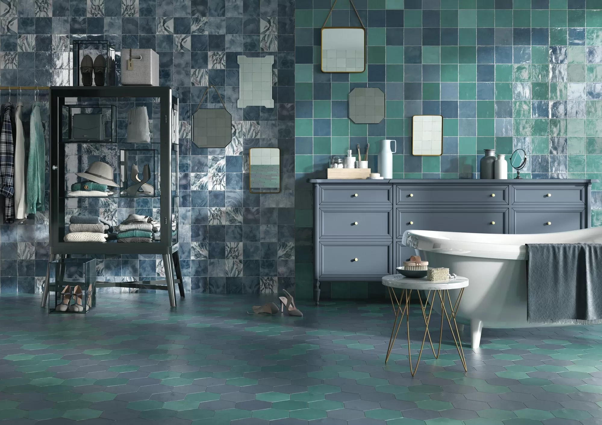 Плитка Souk Aqua 13х13