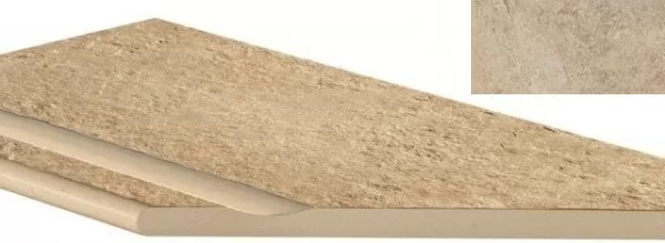 Керамогранит 620090000492 Landstone Gold Bordo Piscina Angolo Dx 20x60