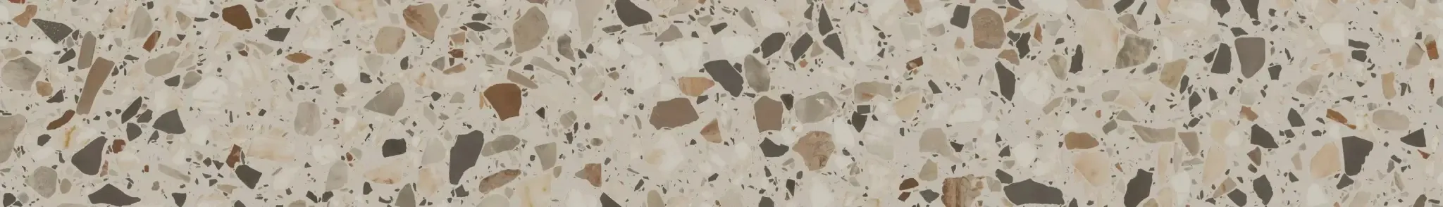 Керамогранит KM6060G0031RBT6 Плинтус Бричиола бежевый светлый матовый обрезной 60x9,5x0,9