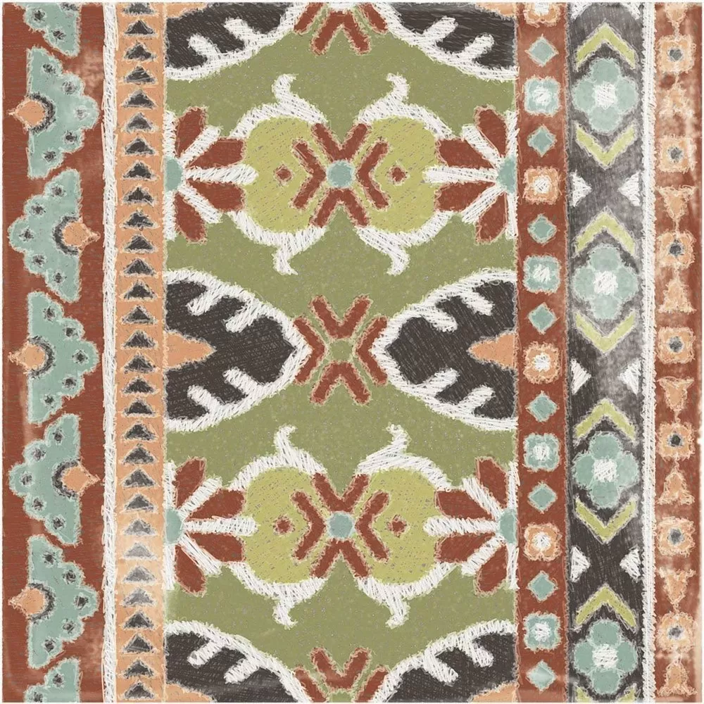 Керамогранит 0003351 PLAY CARPET MIX MULTICOLOR 20x20