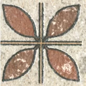 Керамогранит ST09/SG9065 Аллея керамическая вставка 3,5*3,5