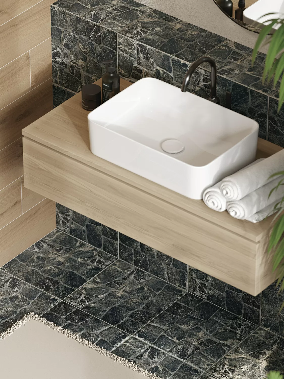 Керамогранит C-SW4M052D Sandwood белый 18.5x59.8