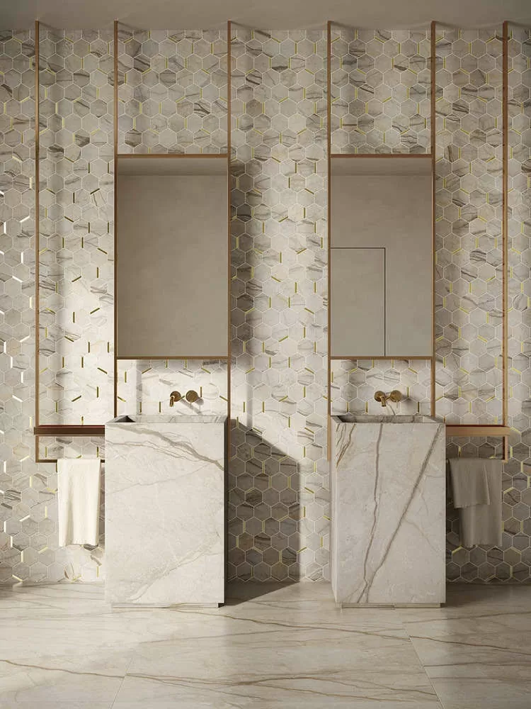 Керамогранит 610015000688 Stellaris Tuscania Grey Lux Ret 80x160