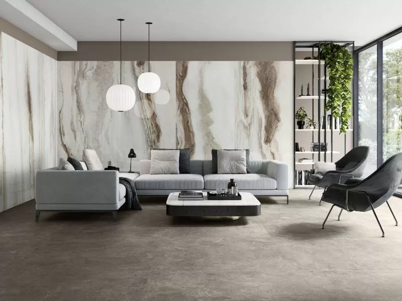 Керамогранит Cr.Nebula Lux Almond 6mm Pol Rett 120x280