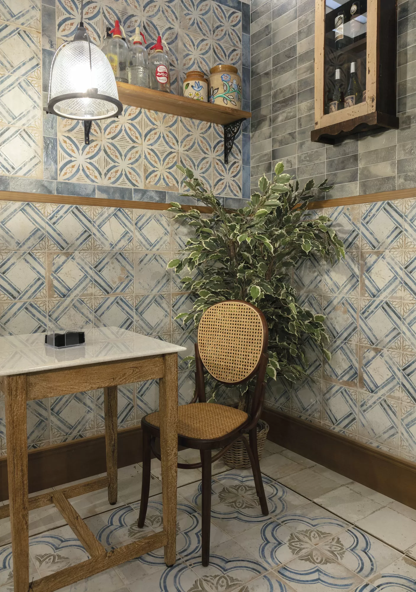 Плитка 28939 FS RAKU BLUE 20X40