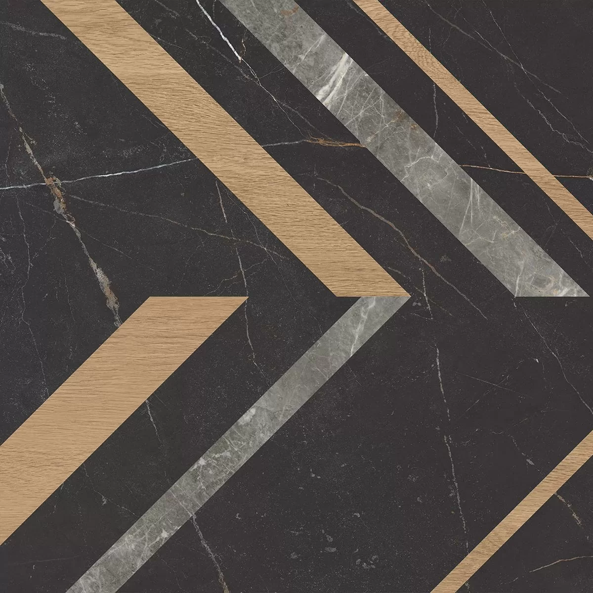 Керамогранит IM03 Improve Black Неполированный Рект. 60x60x10