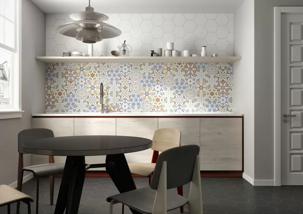 Керамогранит Versalles HEX Grey 20x24