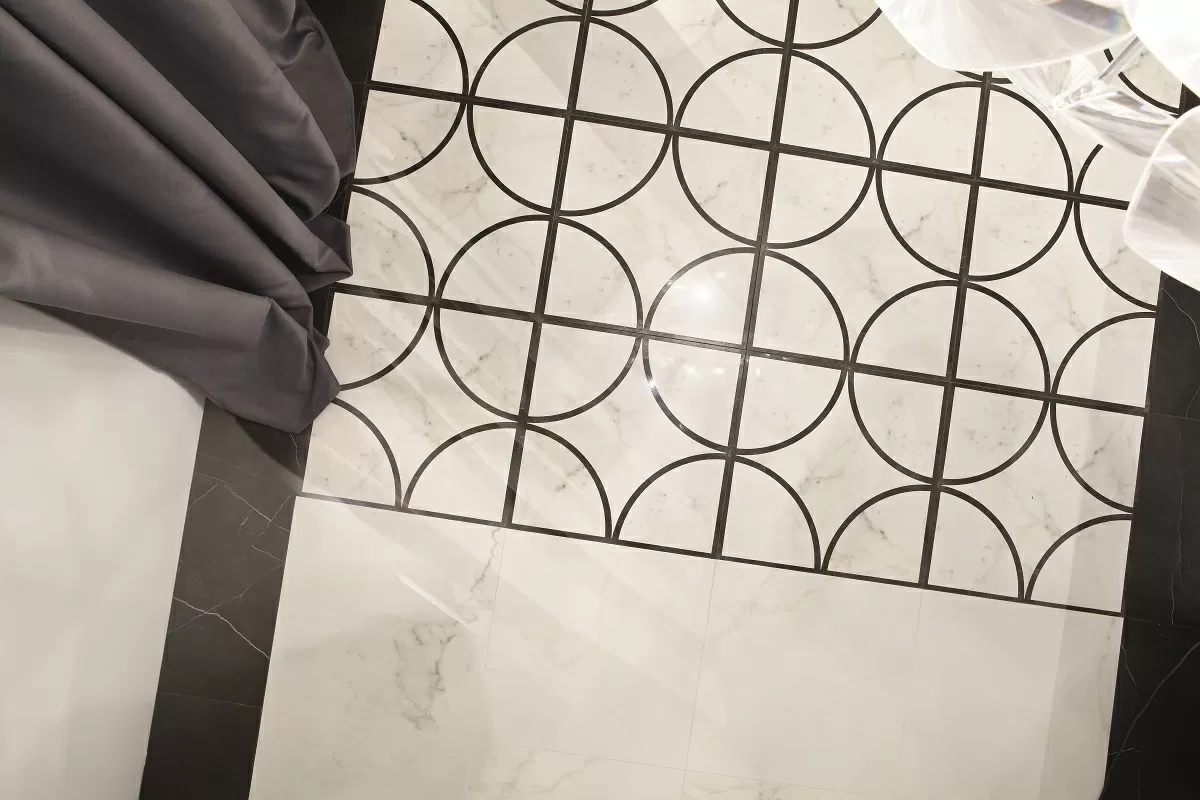 Керамогранит 610080000154 Шарм Перл Вставка Луп Люкс 59х59