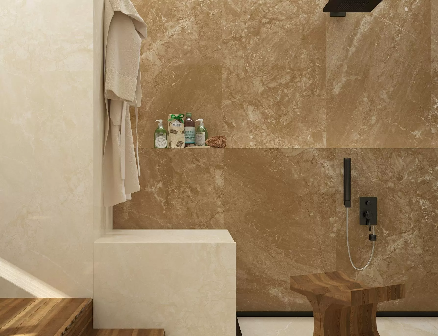 Керамогранит N9232T49 Amantus Cream Polished Rect 60х120