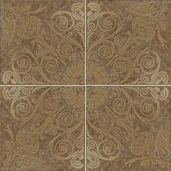 Керамогранит Dynasty Rosone Lux Rust 80*80
