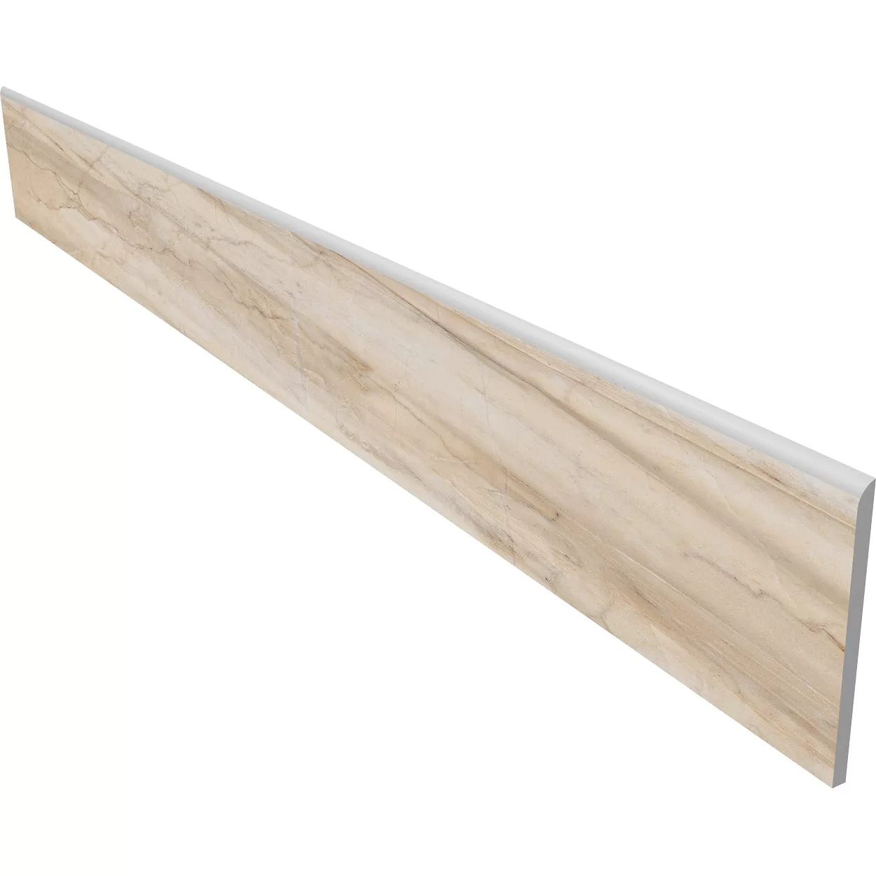 Керамогранит BR01 Bernini Pearl плинтус полированный 7x60