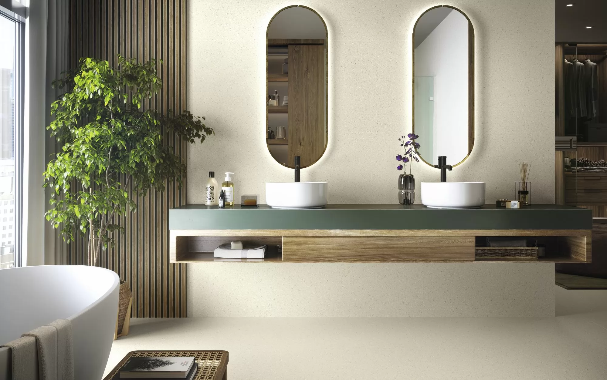 Керамогранит Matter Ivory Natural Rect 60x120