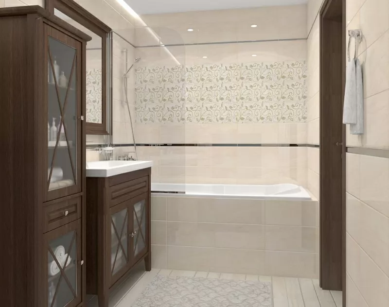 Керамогранит Frame белый 40х40