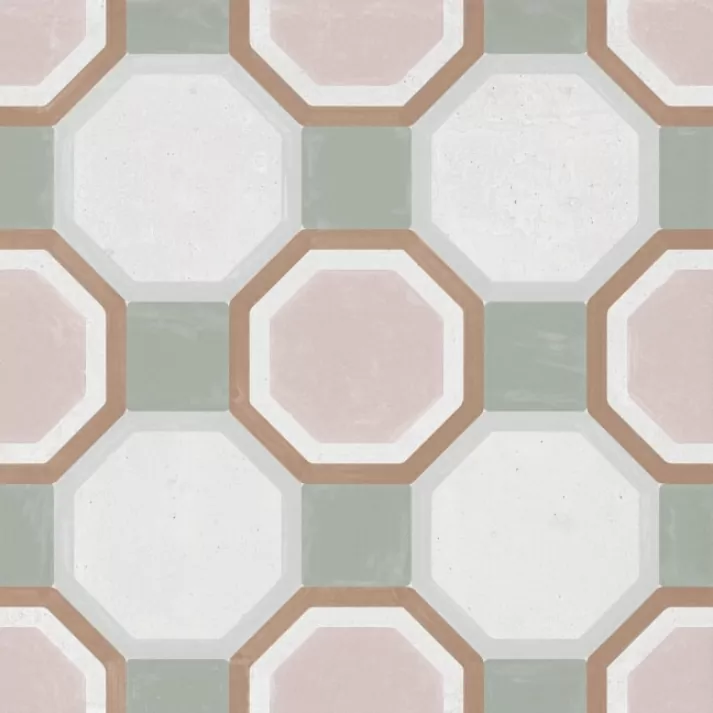 Керамогранит 34805 PATTERNS PINK DIAMOND R10 22,3x22,3