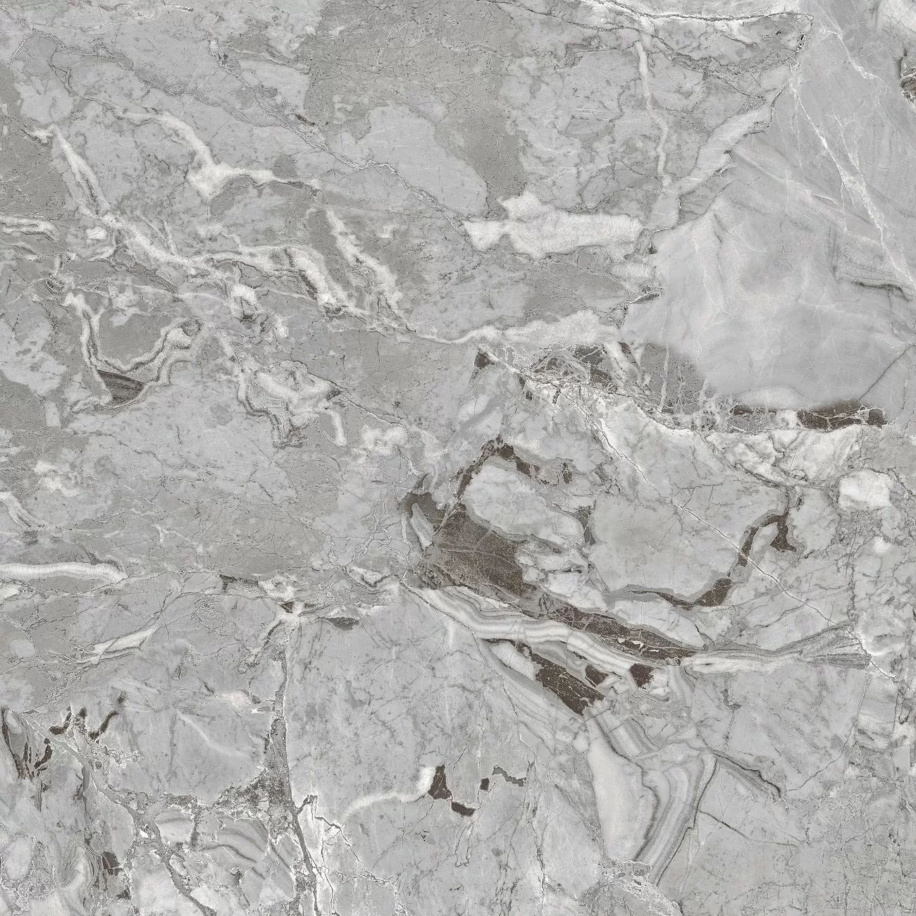 Керамогранит Wixon Grey Shiny Sugar 60x60