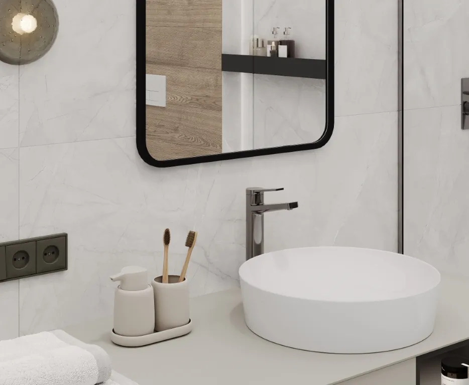 Керамогранит LP6012G0011R Timeless Pearl светло-серый матовый карвинг 59,5х119,1