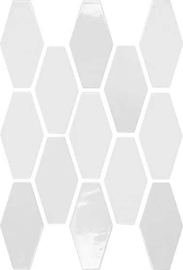 Плитка A035844 HARLEQUIN WHITE 10x20