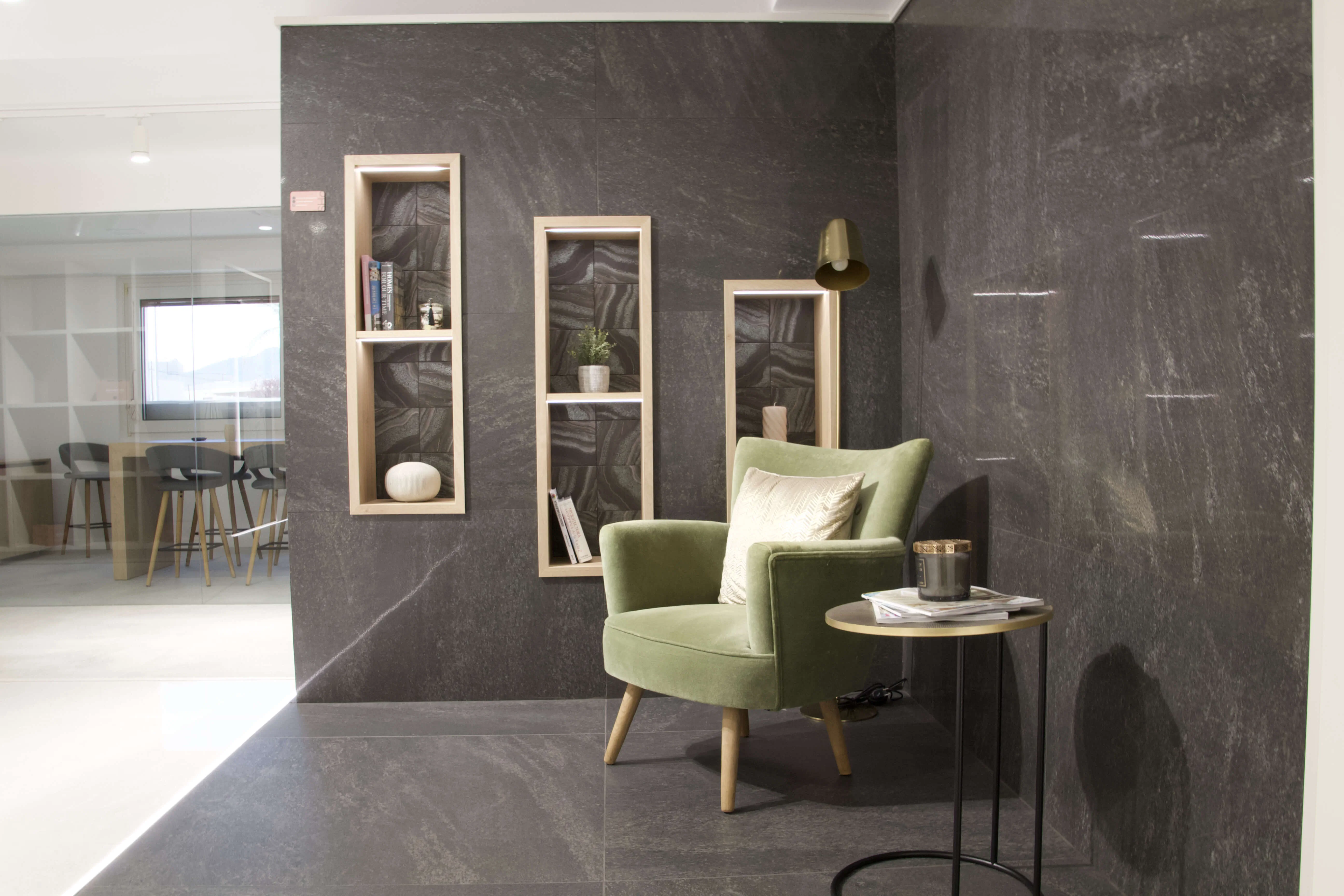 Керамогранит Slate Stone White RC Lap 100x100