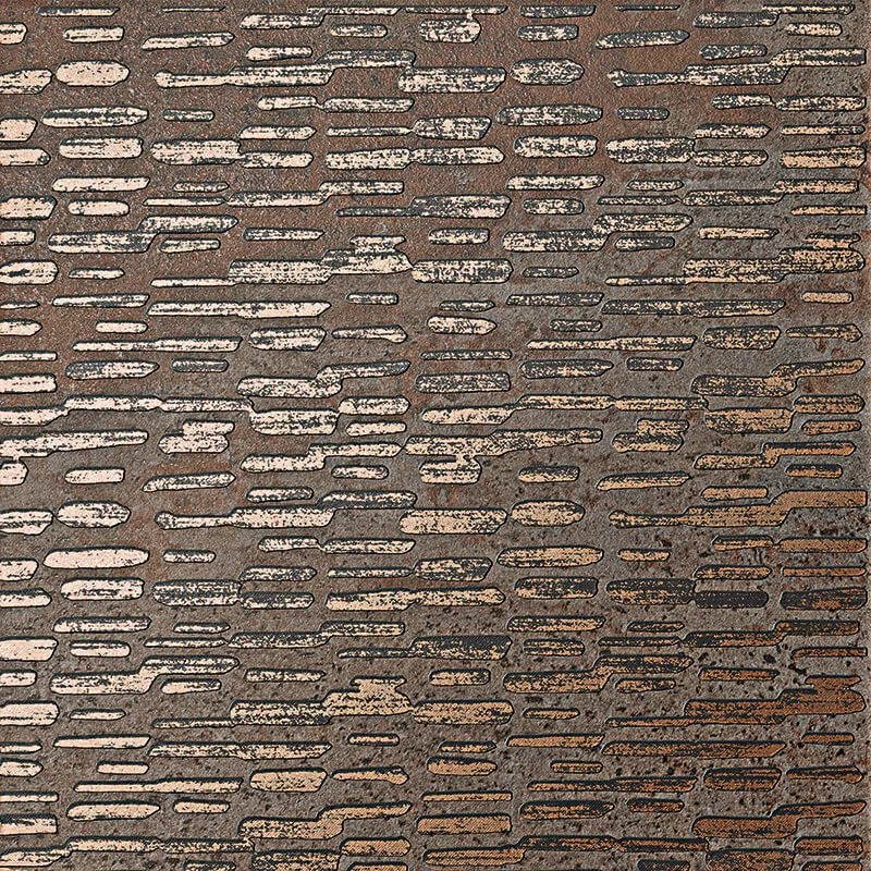 Керамогранит 1062874 Decori Costruire Lamiera Mix Ruggine 25х25