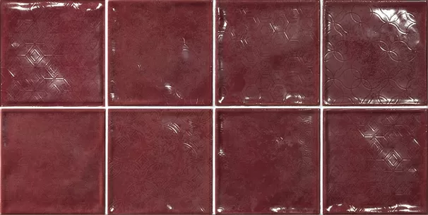 Плитка DECORADO CHIC CARMIN 15x15