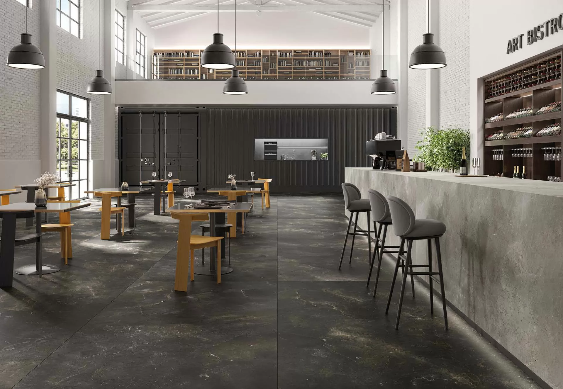 Керамогранит P175593MF6 Art Stone Intensive White Naturale 75x150