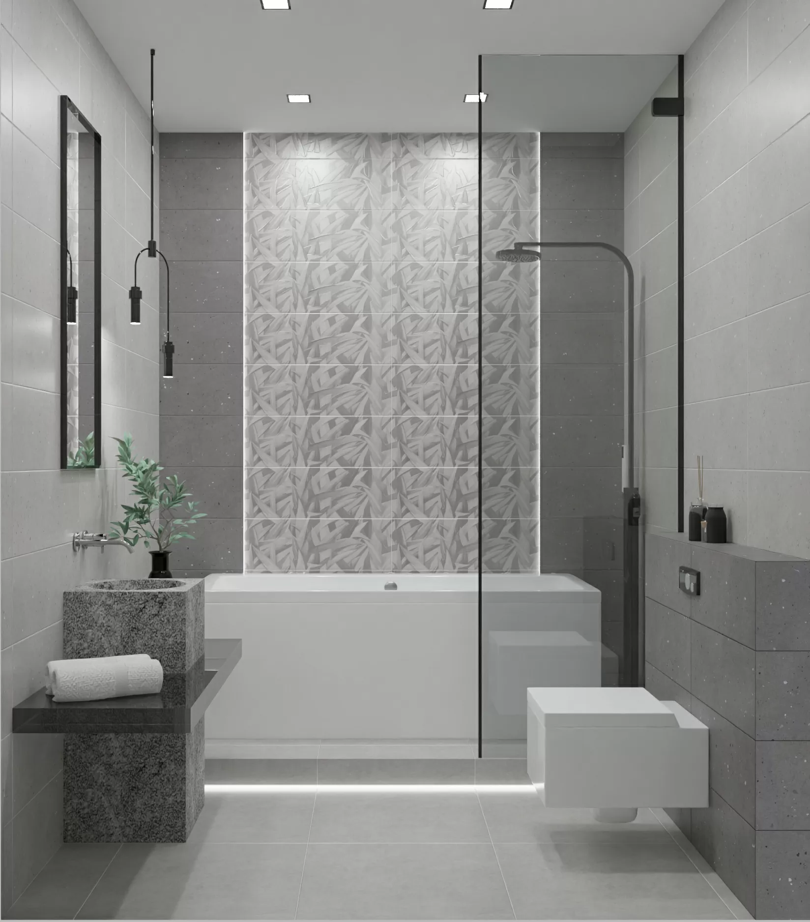 Плитка Limestone Mix Crema 24.2x70